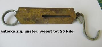 set antieke z.g. UNSTERS, handwegers, balanswegers.  beschikbaar voor biedingen