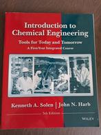 Introduction to Chemical Engineering, Ophalen of Verzenden, Zo goed als nieuw