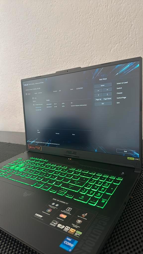 Asus TUF GAMING F17, Computers en Software, Windows Laptops, Zo goed als nieuw, 17 inch of meer, SSD, 4 Ghz of meer, Gaming, Ophalen