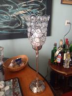 Schemerlampje bling blibg chroom met kristal look, Ophalen of Verzenden, Zo goed als nieuw, Modern klassiek, Minder dan 50 cm