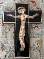 Vintage Henk Potters Keramiek Jezus aan Kruis 1963, Antiek en Kunst, Antiek | Religie, Ophalen of Verzenden