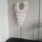 Super grote schelpen ketting beige wit zwart 83 cm bali stij, Ophalen of Verzenden, X, X, X