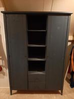 Meiden kast blauw, Huis en Inrichting, Kasten | Kledingkasten, Gebruikt, 100 tot 150 cm, Ophalen of Verzenden, 150 tot 200 cm