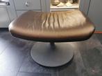 ARTIFORT lederen hocker/ voetenbank, Huis en Inrichting, Fauteuils, Ophalen, Gebruikt, Minder dan 75 cm, Design