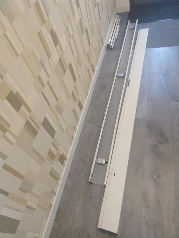 Stalen deurkozijn met bovenlicht 245-201x83 linksdraaiend, Doe-het-zelf en Verbouw, Deuren en Horren, Gebruikt, Binnendeur, 215 cm of meer