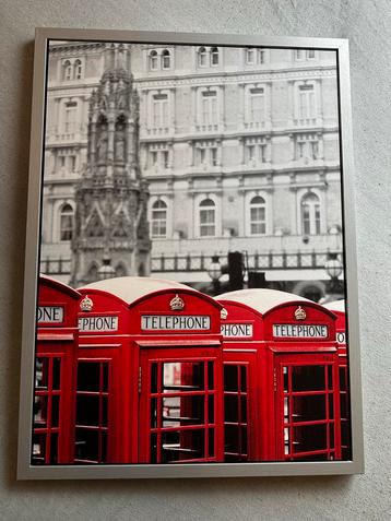 IKEA Vilshult - Londen Telefooncellen - 77x57cm beschikbaar voor biedingen