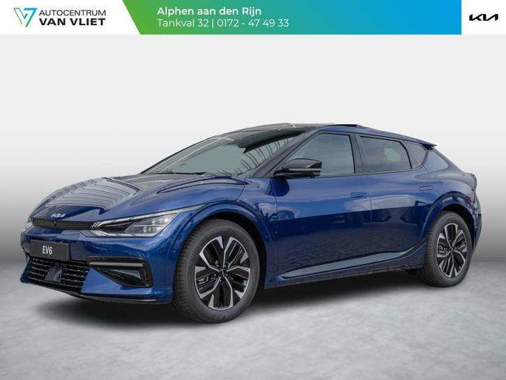 Kia EV6 GT-Line 77.4 kWh Direct leverbaar | Navi | Adapt. Cr, Auto's, Kia, Bedrijf, Te koop, EV6, 360° camera, ABS, Achteruitrijcamera