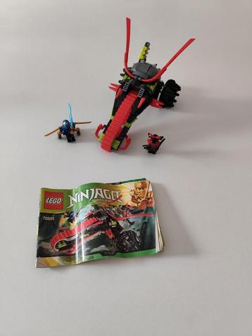 LEGO Ninjago 70501 Warrior Bike compleet met boekje  beschikbaar voor biedingen