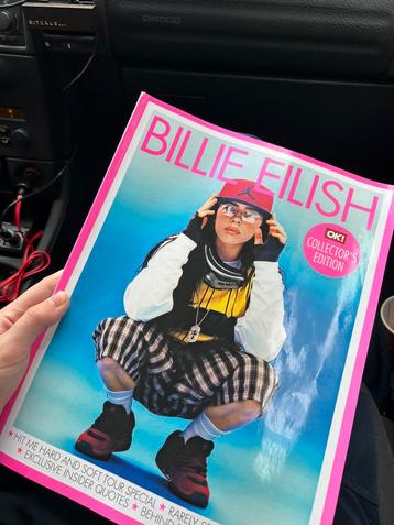 Billie eilish tijdschrift beschikbaar voor biedingen