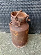 Hele oude melkbus brocante antiek (1), Tuin en Terras, Tuinwanddecoratie, Ophalen, ., Zo goed als nieuw, .