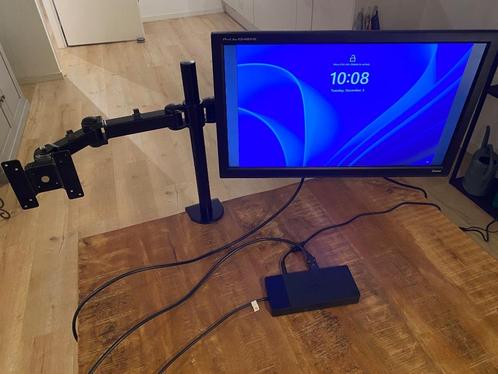 Monitor Set (arm, 1x monitor & docking), Computers en Software, Monitoren, Zo goed als nieuw, Overige typen, Onbekend, Ophalen