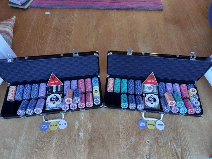 Pokerfiches Keramisch Ept (Duits), Hobby en Vrije tijd, Gezelschapsspellen | Kaartspellen, Zo goed als nieuw, Ophalen of Verzenden