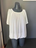 Mooi T-shirt met elastiek onderaan. Ballon shirt mt. XXL, ., Beige, Maat 46/48 (XL) of groter, Ophalen of Verzenden