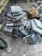 Gratis stoep tegels Natuur steen, Ophalen, Gebruikt, Natuursteen, Terrastegels