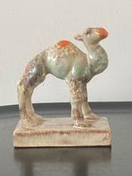 Platelen art deco plastiek beeldje kameel Plazuid, Antiek en Kunst, Antiek | Keramiek en Aardewerk, Ophalen of Verzenden