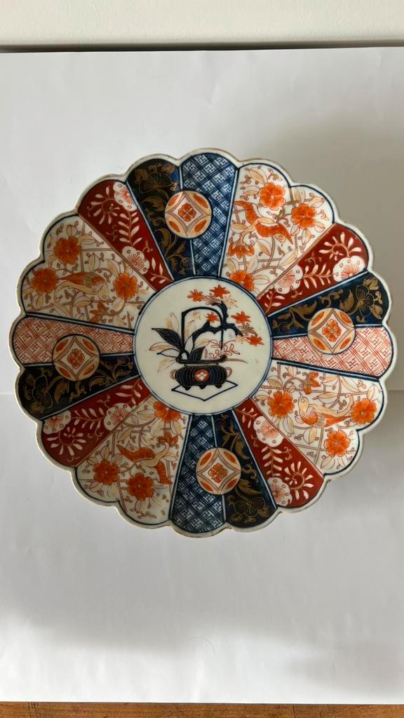 Imari porseleinen Japans gelobd bord 1x, Antiek en Kunst, Antiek | Porselein, Ophalen