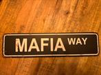 Metalen wandbord Mafia way, ., Nieuw, Ophalen of Verzenden, .