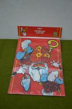 Vintage Sinterklaas en Zwarte Piet vlaggenlijn van 10 meter,, Diversen, Sinterklaas, Ophalen of Verzenden, Gebruikt