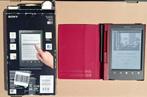 Sony E-reader met cover, Computers en Software, E-readers, Ophalen of Verzenden, Zo goed als nieuw