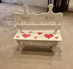 Kinderbankje om zelf over te schilderen, Ophalen, Gebruikt, Stoel(en)