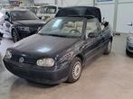 VW Golf 4 Cabriolet 1.9 TDI Highline, leer, airco, Voorwielaandrijving, Beige, 4 cilinders, Cabriolet