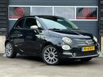 Fiat 500 1.2 Lounge Panoramadak Navi Clima Cruise Carplay, Voorwielaandrijving, Gebruikt, 4 cilinders, Zwart