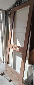 buitendeur, Ophalen, 80 tot 100 cm, 200 tot 215 cm, Hout