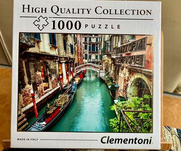 Venetië. Clementoni 1000. Actie 3+1 gratis