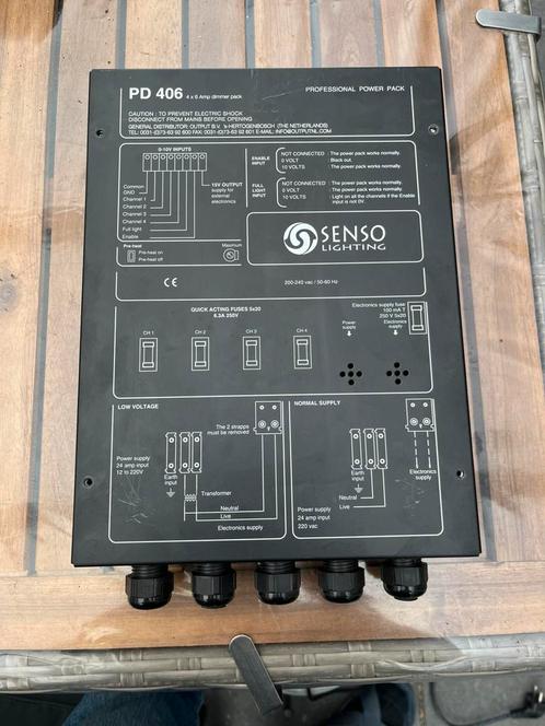 Senso Lighting PD 406 dimmer pack, Muziek en Instrumenten, Theaterbelichting, Zo goed als nieuw, Ophalen of Verzenden