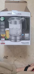 Glass kettle, Witgoed en Apparatuur, Waterkokers, Zo goed als nieuw, 2 liter of meer, Ophalen