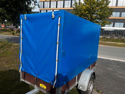 Mooie aanhanger 100 z 200 met huif, Auto diversen, Aanhangers en Bagagewagens, Zo goed als nieuw, Ophalen