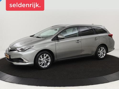 Toyota Auris 1.8 Hybrid Lease Pro | Panoramadak | Stoelverwa, Auto's, Toyota, Bedrijf, Te koop, Auris, ABS, Achteruitrijcamera