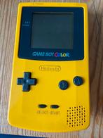 Gameboy color (geel), Spelcomputers en Games, Gebruikt, Ophalen of Verzenden, Game Boy Color