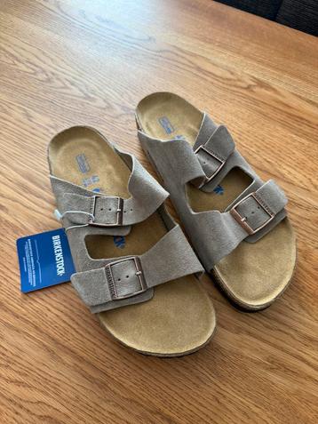 Birkenstock Arizona (maat 42) Soft footbed Taupe - NIEUW! beschikbaar voor biedingen