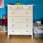 Witte HEMNES ladekast 6 lades, Ophalen, 100 tot 150 cm, 5 laden of meer, 100 tot 150 cm