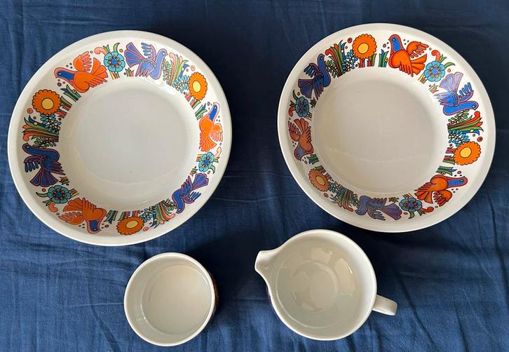 Villeroy & Boch “Acapulco” Vintage Porcelain Set, Antiek en Kunst, Antiek | Keukenbenodigdheden, Ophalen of Verzenden