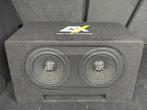 Nieuw: ESX Dubbele Subwoofer actief (met versterker), Auto diversen, Ophalen of Verzenden, Nieuw
