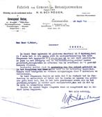 verzamelen Leeuwarden documenten fakturen bedrijven, Verzamelen, Merken en Reclamevoorwerpen, Ophalen of Verzenden, Gebruikt, Overige typen