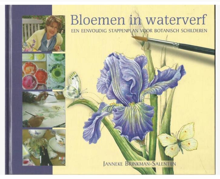 Bloemen in waterverf - Janneke Brinkman-Salentijn, Boeken, Hobby en Vrije tijd, Nieuw, Tekenen en Schilderen, Ophalen of Verzenden