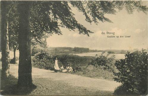(387-249-043) De Steeg Gezicht op den Ijssel, Verzamelen, Ansichtkaarten | Nederland, Gelderland, Verzenden