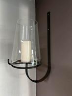 Groot wand windlicht, Huis en Inrichting, Ophalen, Gebruikt, 50 tot 75 cm, Zwart