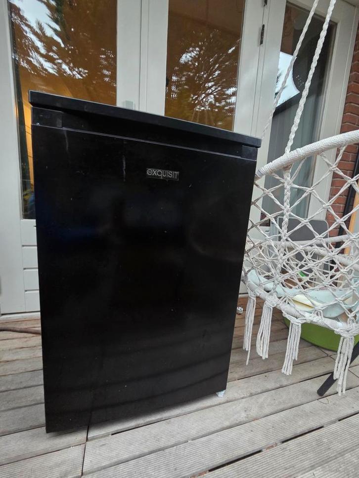 Exquisit Tafelmodel Vriezer zwart - Zo Goed Als Nieuw!, Witgoed en Apparatuur, Koelkasten en IJskasten, Zo goed als nieuw, Met vriesvak