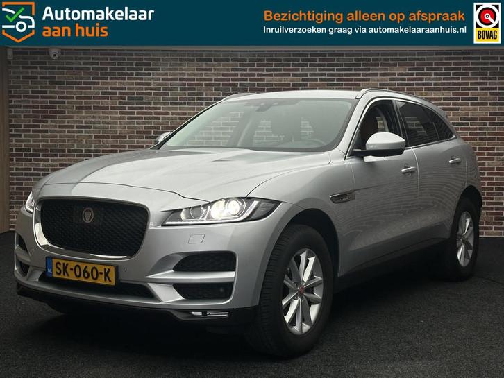Jaguar F-PACE 2.0 Pure AWD 25t Leer Elek achterklep Dealer L, Auto's, Jaguar, Bedrijf, Te koop, F-Pace, 4x4, ABS, Airbags, Airconditioning