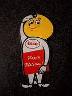 Emaille Esso bordje, Ophalen of Verzenden, Gebruikt, Reclamebord