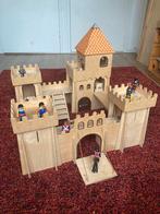 Prachtig houten kasteel met toebehoren, Kinderen en Baby's, Speelgoed | Houten speelgoed, Overige typen, Ophalen of Verzenden