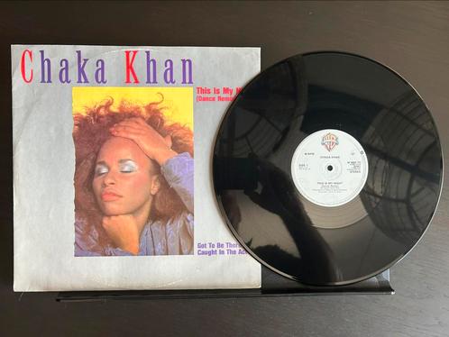 Chaka Khan - This Is My Night Dance ( Eu ), Cd's en Dvd's, Vinyl | Dance en House, Zo goed als nieuw, Disco, 12 inch, Ophalen of Verzenden