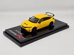 1:64 HobbyJapan Honda Civic FL5 Geel, Ophalen of Verzenden, Zo goed als nieuw, Auto