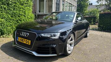 Audi RS5 4.2 V8 331KW Cabrio Quattro AUT 2013 Zwart beschikbaar voor biedingen