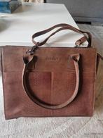 Dstrct dames leren laptoptas Fletcher - cognac, Ophalen, Zo goed als nieuw, Bruin, Overige typen