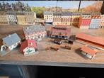 Ho huisjes vakwerkloods put  kraan garage 1:87 modelspoor, Hobby en Vrije tijd, Modeltreinen | H0, Overige merken, Gebruikt, Gelijkstroom of Wisselstroom